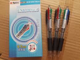 Bút bi các loại màu M&G Unicoo MG4 (BP-8030 ; 0,7mm) có đủ các loại