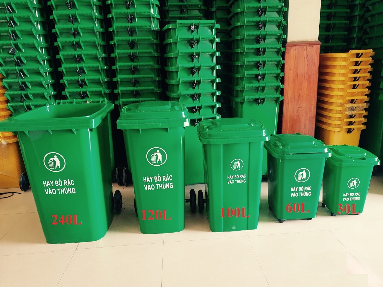 Thùng Rác Công Nghiệp
